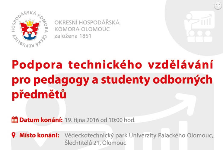 Seminář pro pedagogy a studenty odborných předmětů