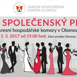 Společenský ples Okresní hospodářské komory Olomouc