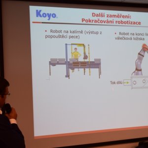 OHK Olomouc a Koyo Bearings zahájili v regionu osvětu na téma tzv. průmyslu 4.0