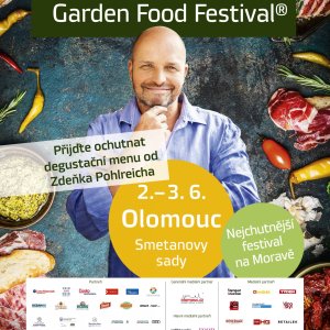 Pohlreich na kolečkách a Kašpárek na pódiu. Na olomoucký Garden Food Festival přijedou gastronomické špičky