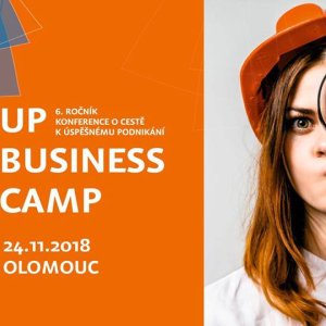 Hvězdy startupové scény, mladí podnikatelé a markeťáci dorazí na listopadový UP Business Camp v Olomouci